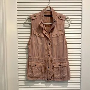 Max Jeans Dusty Pink Utility Vest